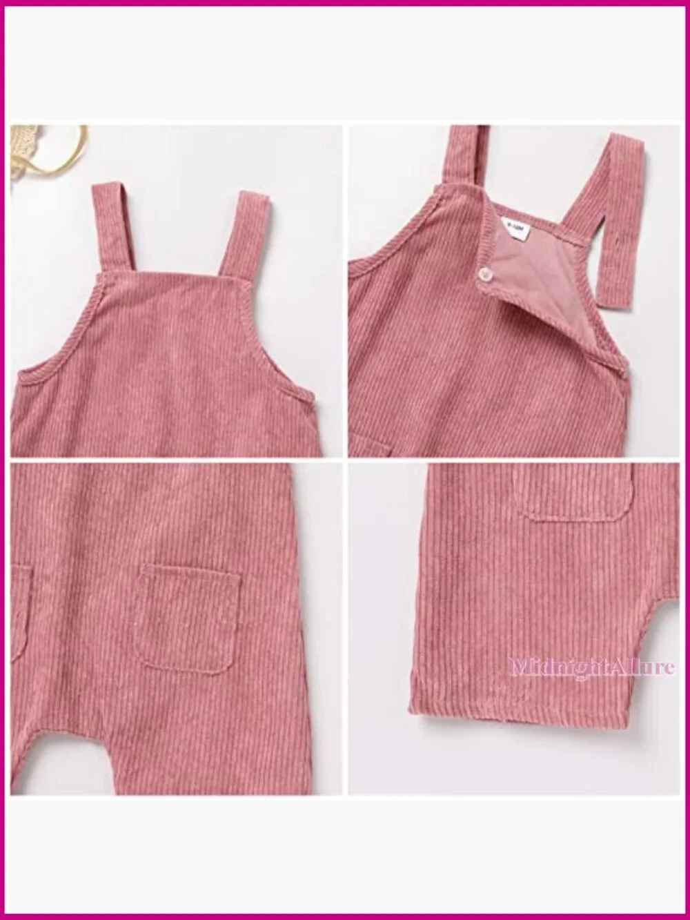 Matching Overall Jumpsuit Romper Summer Sleeveless Tie Shoulder Shorts Set